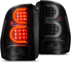 CG Chevy Trailblazer 02-09 Led Tail Lights Black Housing Smoke Lens 03-CT02TLEDJMSM-C