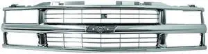 IPCW 94-99 Chevrolet Chevy PU 94-99 Chevrolet Suburban/Tahoe Grille Custom All Chrome Dual Sealed Beam & Composite H/L Chrome CWG-GR0307K0C 1 pc