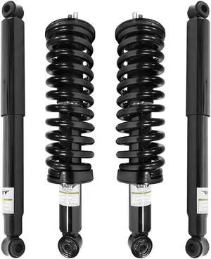 Unity Automotive 4-11081-254051-001 Fnt & Rr Complete Strut Assembly Shock Kit For 1995-2004 Toyota Tacoma