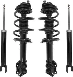 Unity Automotive 4-11793-259160-001 Fnt & Rr Complete Strut Assembly Shock Kit For 2011 Hyundai Sonata