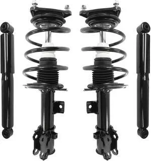 Unity Automotive 4-11187-259180-001 Fnt & Rr Complete Strut Assembly Shock Kit For 2014-2017 Kia Forte, 2014-2017 Kia Forte 5