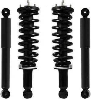 Unity Automotive 4-11931-254800-001 Fnt & Rr Complete Strut Assembly Shock Kit For 2000-2006 Toyota Tundra