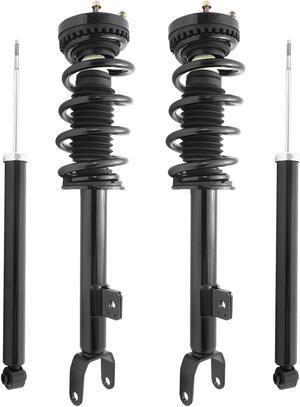 Unity Automotive 4-11530-253600-001 Fnt & Rr Complete Strut Assembly Shock Kit For 2012-2017 Chrysler 300, 2012-2017 Dodge Charger, 2012-2017 Dodge Challenger