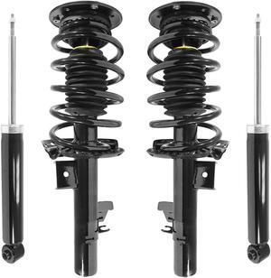 Unity Automotive 4-11493-259960-001 Fnt & Rr Complete Strut Assembly Shock Kit For 2008-2010 Volvo V70, 2008-2016 Volvo XC70