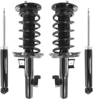 Unity Automotive 4-11867-259960-001 Fnt & Rr Complete Strut Assembly Shock Kit For 2011-2017 Volvo S60, 2015-2017 Volvo V60