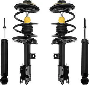 Unity Automotive 4-11761-255600-001 Fnt & Rr Complete Strut Assembly Shock Kit For 2003-2007 Nissan Murano