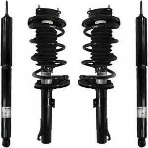 Unity Automotive 4-11083-252030-001 Fnt & Rr Complete Strut Assembly Shock Kit For 2006-2011 Ford Focus