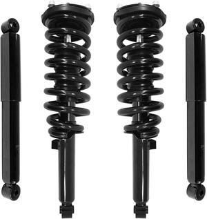 Unity Automotive 4-11653-259850-001 Fnt & Rr Complete Strut Assembly Shock Kit For 2003-2006 Kia Sorento