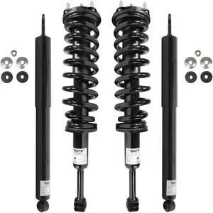 Unity Automotive 4-11921-254020-001 Fnt & Rr Complete Strut Assembly Shock Kit For 2007-2013 Toyota Tundra