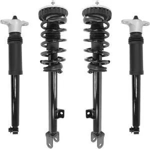 Unity Automotive 4-11165-259940-001 Fnt & Rr Complete Strut Assembly Shock Kit For 2009-2014 Hyundai Genesis