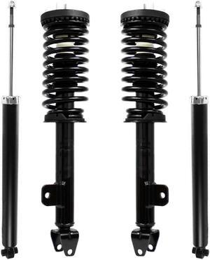 Unity Automotive 4-11280-253600-001 Fnt & Rr Complete Strut Assembly Shock Kit For 2005-2010 Chrysler 300, 2006-2010 Dodge Charger, 2005-2008 Dodge Magnum