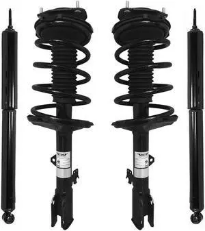 Unity Automotive 4-11891-259820-001 Fnt & Rr Complete Strut Assembly Shock Kit For 2001-2005 Toyota RAV4