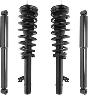 Unity Automotive 4-11985-259040-001 Fnt & Rr Complete Strut Assembly Shock Kit For 2009-2013 Mazda 6