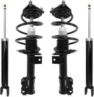 Unity Automotive 4-11771-259160-001 Fnt & Rr Complete Strut Assembly Shock Kit For 2011-2014 Hyundai Sonata