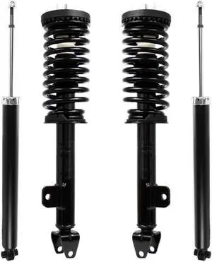 Unity Automotive 4-11260-253600-001 Fnt & Rr Complete Strut Assembly Shock Kit For 2005-2010 Chrysler 300, 2006-2010 Dodge Charger, 2005-2008 Dodge Magnum