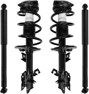 Unity Automotive 4-11733-255510-001 Fnt & Rr Complete Strut Assembly Shock Kit For 2008-2011 Nissan Rogue