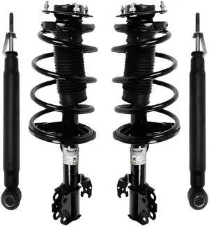 Unity Automotive 4-11981-254040-001 Fnt & Rr Complete Strut Assembly Shock Kit For 2005-2010 Toyota Sienna