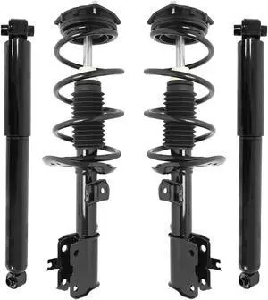 Unity Automotive 4-11735-255510-001 Fnt & Rr Complete Strut Assembly Shock Kit For 2012-2013 Nissan Rouge, 2014-2015 Nissan Rougue Select