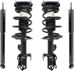 Unity Automotive 4-11421-259360-001 Fnt & Rr Complete Strut Assembly Shock Kit For 2008-2014 Scion Xb