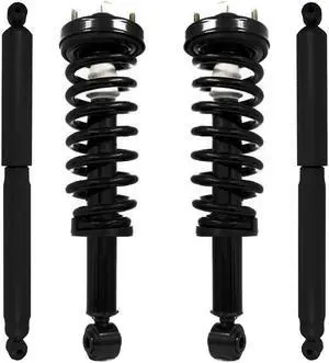 Unity Automotive 4-11306-252600-001 Fnt & Rr Complete Strut Assembly Shock Kit For 2009-2013 Ford F-150