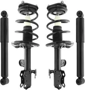 Unity Automotive 4-11245-254060-001 Fnt & Rr Complete Strut Assembly Shock Kit For 2013-2017 Toyota Rav4