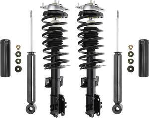 Unity Automotive 4-11550-259320-001 Fnt & Rr Complete Strut Assembly Shock Kit For 1993-1997 Volvo 850, 1998-2004 Volvo C70, 1998-2000 Volvo S70, 1998-2000 Volvo V70
