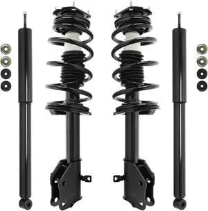 Unity Automotive 4-11983-252410-001 Fnt & Rr Complete Strut Assembly Shock Kit For 2011-2014 Ford Edge, 2011-2014 Lincoln MKX