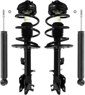 Unity Automotive 4-11763-253620-001 Fnt & Rr Complete Strut Assembly Shock Kit For 2009-2014 Nissan Murano