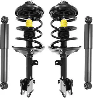 Unity Automotive 4-11583-250030-001 Fnt & Rr Complete Strut Assembly Shock Kit For 2003-2006 Acura Mdx