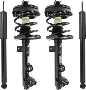 Unity Automotive 4-11730-257090-001 Fnt & Rr Complete Strut Assembly Shock Kit For 2002-2007 Mercedes-Benz C230