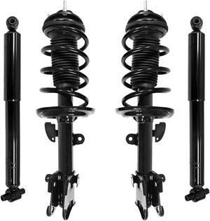 Unity Automotive 4-11713-259110-001 Fnt & Rr Complete Strut Assembly Shock Kit For 2007-2013 Acura MDX