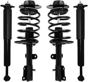 Unity Automotive 4-11173-253060-001 Fnt & Rr Complete Strut Assembly Shock Kit For 2004-2008 Chrysler Pacifica
