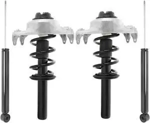 Unity Automotive 4-11098-257050-001 Fnt & Rr Complete Strut Assembly Shock Kit For 2009-2016 Audi A4, 2009-2016 Audi A4 Quattro, 2008-2016 Audi A5, 2008-2016 Audi A5 Quattro