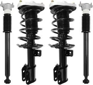 Unity Automotive 4-11810-254870-001 Fnt & Rr Complete Strut Assembly Shock Kit For 2014-2016 Mercedes-Benz E250, 2010-2016 Mercedes-Benz E350, 2013-2016 Mercedes-Benz E400