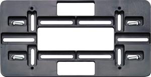 Cruiser Accessories License Plate Mounting Plate Black 79150