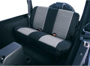 Rugged Ridge Neoprene Rear Seat Covers 03-06 Jeep TJ Wrangler 13263.09