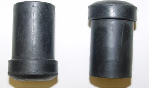 Omix-ada This rear leaf spring shackle bushing from Omix-ADA fits76-86 Jeep CJs. Sold individually. Two needed per shackle eye. 18271.20