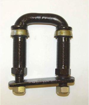 Omix-ada This replacement leaf spring shackle kit from Omix-ADA has right hand threads. Fits 52-57 Willys M38-A1s. 18270.14