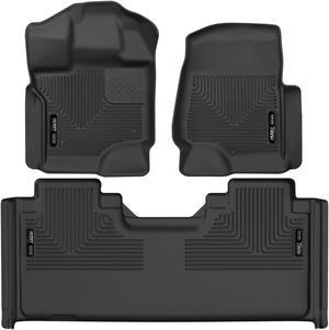 Husky Liners For 2017-2019 Ford F-250 Super Duty Front Rear Floor Mats 94061