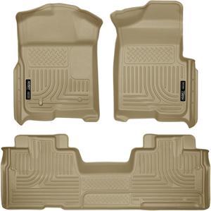 Husky Liners For 09-14 Ford F-150 Front & 2nd Row Seat Floor Mats 98343