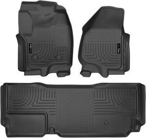 Husky Liners For 12-15 Ford F-250 Front & 2nd Row Seat Floor Mats 99721