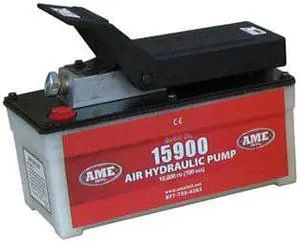 AME 2.5 Quart Air Hydraulic Pump with High Density Polyethylene Reservoir 15900