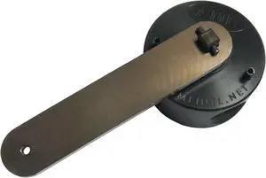 AME Calcium Chloride 4 Way Hard Anodized Metal Valve with Handle 15095