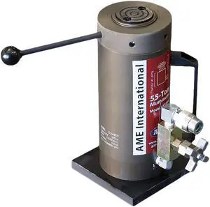 AME 50 Ton Aluminum Cylinder with Locking Collar 6" Stroke 13154