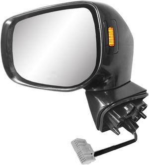 K-Source Driver Side SUBARU Forester, (textured black, w/PTM cover, w/turn signal, w/BSDS, w/memory, w/auto tilt, foldaway), L, Heated Power 71026U