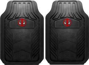 Plasticolor 001706R01 Marvel Deadpool WeatherPro Front Floor Mats for Car Truck or SUV