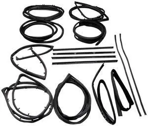 Fairchild Weatherstrip Kit For 68-83 Jeep Cj5 68-86 Jeep Cj6 Cj7 Cj8 Scrambler Kd4006