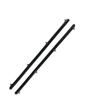 Fairchild Fit 1984-1989 Toyota Pickup outer only front door beltline weatherstrips 2-pc kit  for LH & RH doors  KT2018