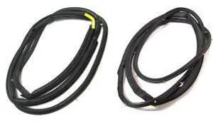 Fairchild Fit 1989-1995 Toyota Pickup and 4Runner Door seal 2-pc Kit KT3016 OEM#67861-35010, 67862-35010