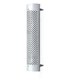 United Pacific 21244 Exhaust Muffler Shield, 9", 270 Degree, Stainless, Round